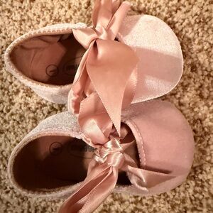 Elegant Pink Ballet Baby Shoes
